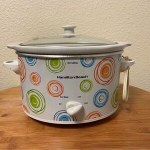 Hamilton Beach CrockPot‎ Slow Cooker w/lid 3 quart size Model 33138